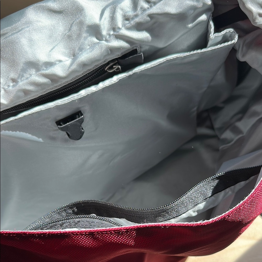 Patagonia Red Reflective XL critical mass Messenger Bag with Adjustable Strap - Picture 3 of 8